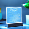 To My Beautiful Daughter - Beautiful Chapters - Acrylic Lamp