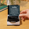 Men's "Love You Forever" Bracelet, Dad Love And Guidance, Best Gift For Dad