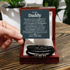 Men's "Love You Forever" Bracelet, Dad Love And Guidance, Best Gift For Dad