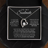 Soulmate I'll Be With You Forever, Forever Love Necklace, Anniversary Gift For Her