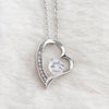 To My Beautiful Daughter - Forever Love Necklace Gift Set