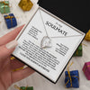 Soulmate My Heart Happy - Forever Love Necklace - A Heart Melting Gift