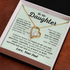 Daughter Never Lose - Forever Love Necklace - Best Gift For Daughter From Dad