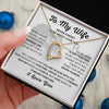 To My Wife Forever Together, Forever Love Necklace, Special Gift For Your Wife