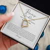 Soulmate Promise Necklace - Romantic Gift For Her - Forever Love Necklace