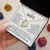 To My Wife - Meeting You Was Fate - Forever Love Necklace