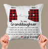 Pillow Hope And Love And Light - Personalized Pillow - Gift For Family Members - Couples Gift Idea