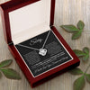 I'm Sorry | Valentine Day Gift For Her | Love Knot Necklace