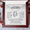 To My Beautiful Soulmate | I Have Found My Mate | Forever Love Necklace