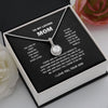 To My Loving Mom - Gifts for Mom From Son - You Are The World - Eternal Hope Necklace