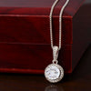To My Mom - We're Always Connected By Heart, Eternal Hope Necklace Gift for Mom