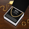 To My Man - My Choice - Cuban Link Chain Necklace