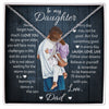 To My Daughter - Believe In Yourself - Alluring Beauty Necklace