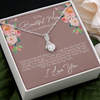 To My Beautiful Mom - My Role Model - Alluring Beauty Necklace