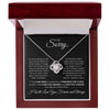 I'm Sorry | Valentine Day Gift For Her | Love Knot Necklace