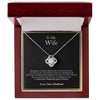 To My Wife - You Are The Best Thing - Love Knot Necklace