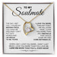 Soulmate The Day I Met You I Found My Missing Piece | Best Gift For Your Soulmate | Forever Love Necklace