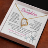 Daughter Feel My Love, Forever Love Necklace, Gift For Daughter From Dad