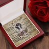 To My Daughter - Be Brave - Alluring Beauty Necklace